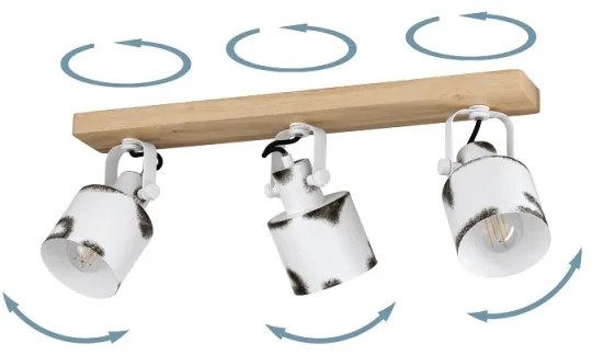 Eglo 43923 - Faretto KILBURN 3xE27/40W/230V