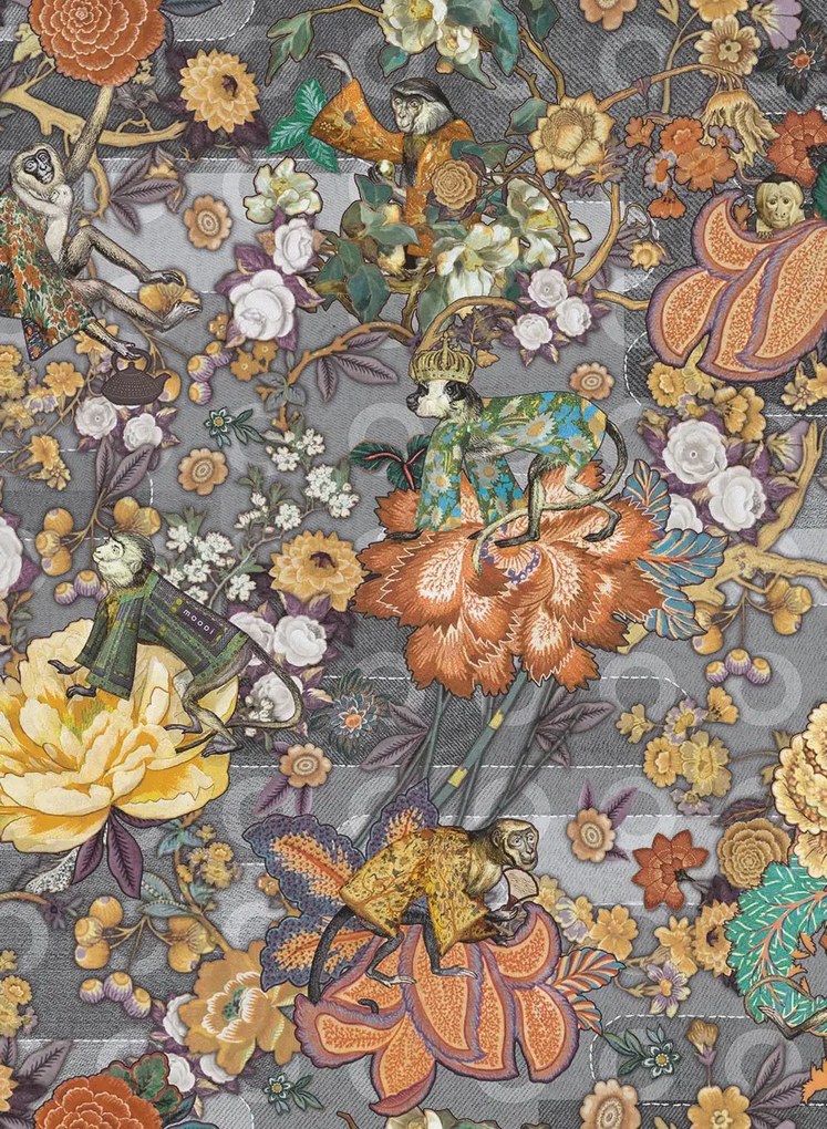 Moooi for Arte Carta da parati Rendezvous Tokyo Blue - MO3011 - Cashmere