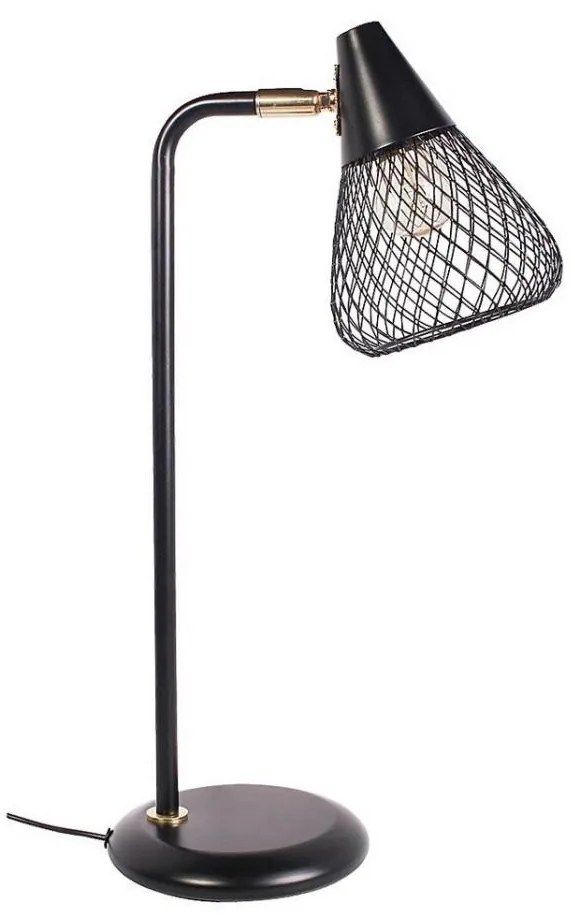 Rabalux 3181 - Lampada da tavolo FANNY 1xE14/25W/230V nero