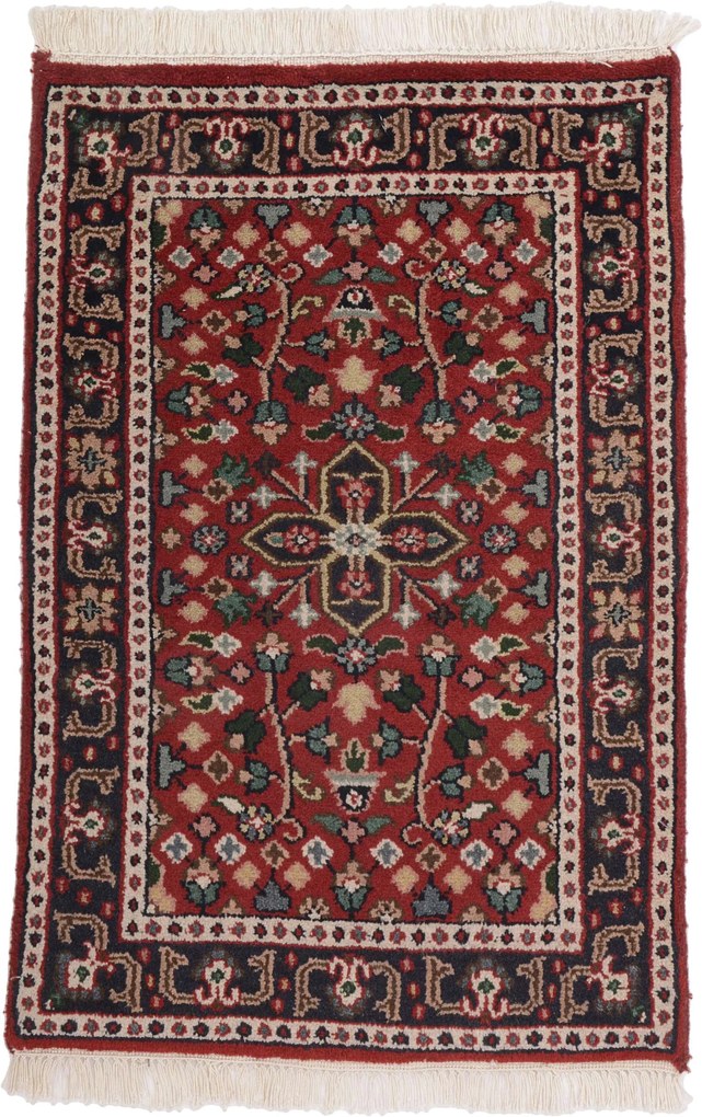 Persian Tappeto orientale 90x60 (Indian) Annodato A Mano