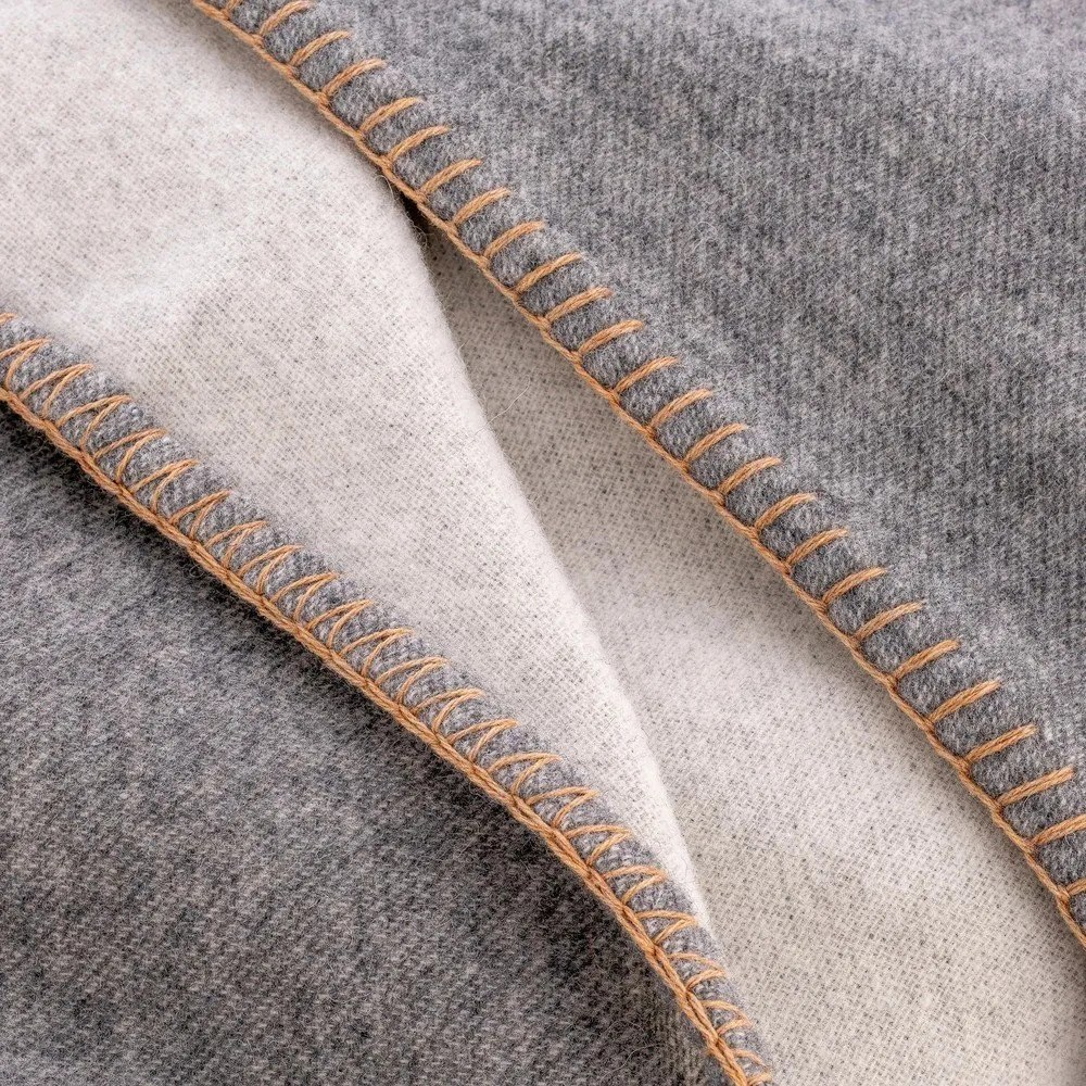 Coperta grigia di lana 145x200 cm Ahwi - Blomus