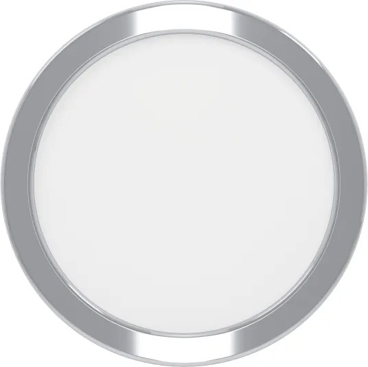 Eglo 901762 - Plafoniera LED per bagno FUEVA LED/7,5W/230V Ø16,6 cm IP44 cromo