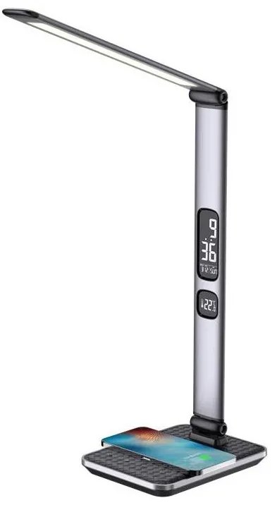 Immax 09105L - Lampada da tavolo LED+CCT dimmerabile con ricarica wireless Qi IDEAL 8,5W/230V