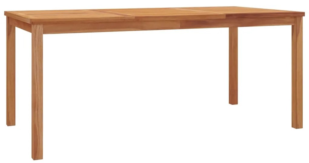 Set da Pranzo per Giardino 9 pz in Legno Massello di Teak