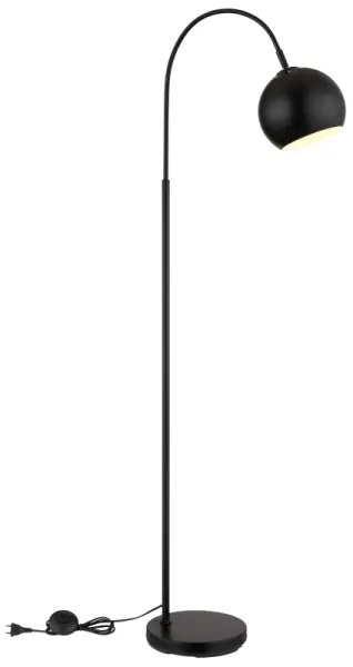 Globo 24779B - Lampada con piedistallo BENNO 1xE27/60W/230V nero