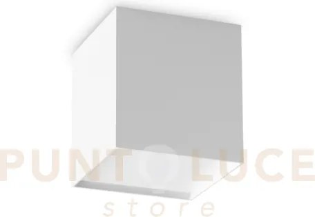 Kubiko faretto led 3000k 10w  1100 lm 10x10x11,5cm bianco ip20
