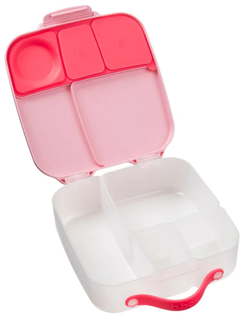 Box porta merenda grande – flamingo fizz