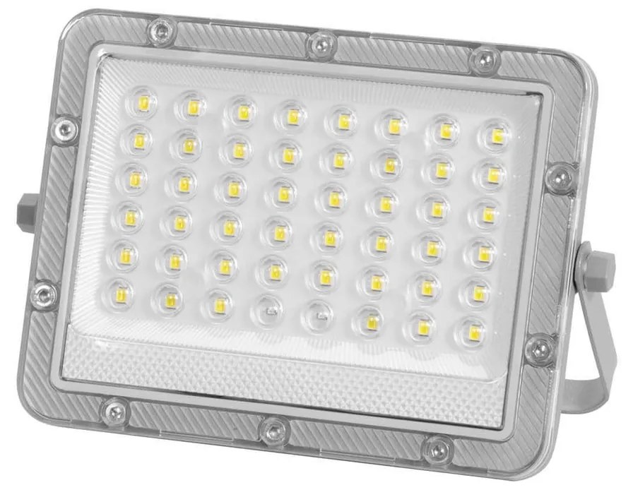 Faro Solare LED Lumileds 50W 5.000k Dimmerabile Aut. 10h IP65 Colore Bianco Freddo 5.000K