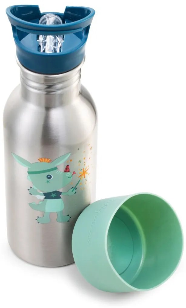 Lilliputiens - Borraccia in acciaio inox - Drago Joe - 600 ml