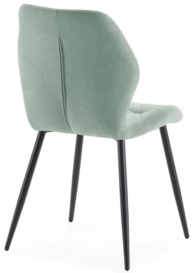 Sedie da pranzo in set da 4 in colore menta Luna - Marckeric