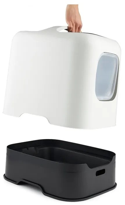 Lettiera bianca per gatti 40x51 cm Biala - Rotho