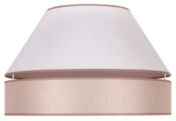 Duolla - Plafoniera AVIGNON 1xE27/15W/230V diametro 50 cm bianco/beige