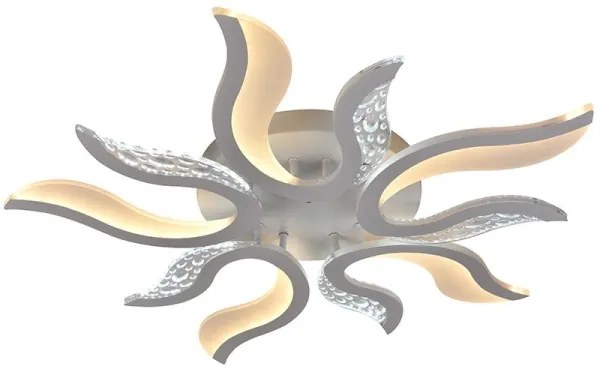 Lampadario a plafone LED dimmerabile LED/65W/230V 3000-6500K bianco + telecomando