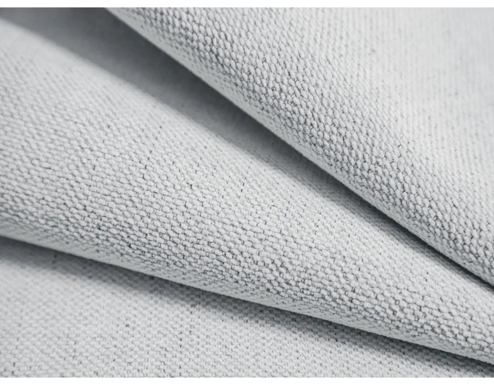 Letto matrimoniale imbottito grigio chiaro con contenitore/senza testiera con rete inclusa 200x200 cm Susan – Micadoni