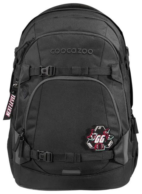 Zaino scuola coocazoo MATE, Black Coal, certificato AGR