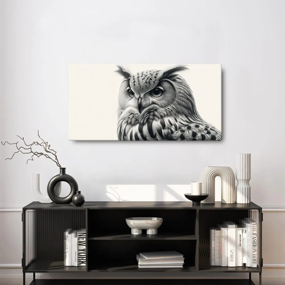 Quadro su tela – Gufo maestoso