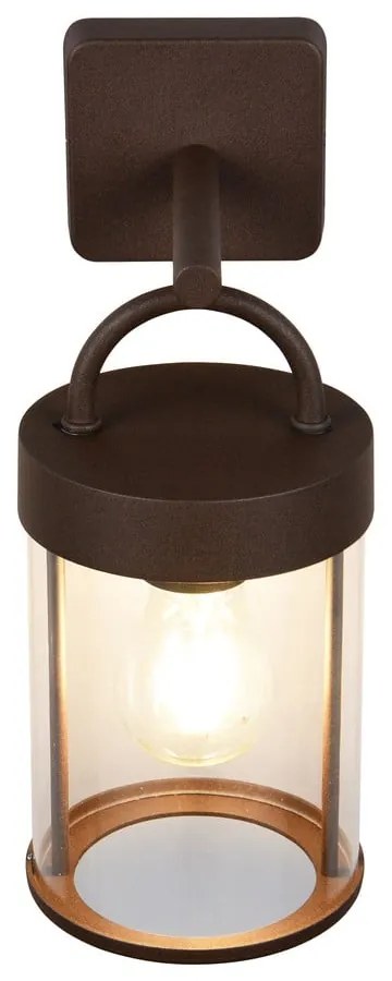 Illuminazione esterna da parete (altezza totale 29 cm) Almeria – Trio