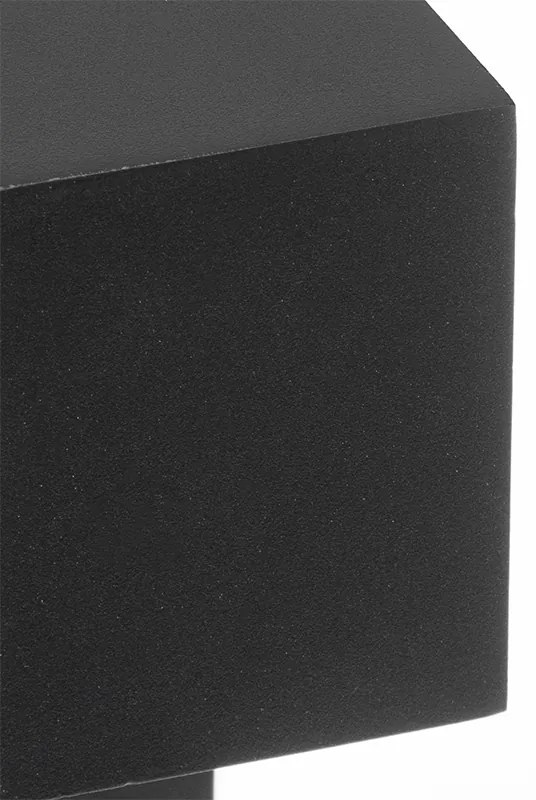 Lampada da esterno industriale da terra nera 35 cm IP44 - Baleno