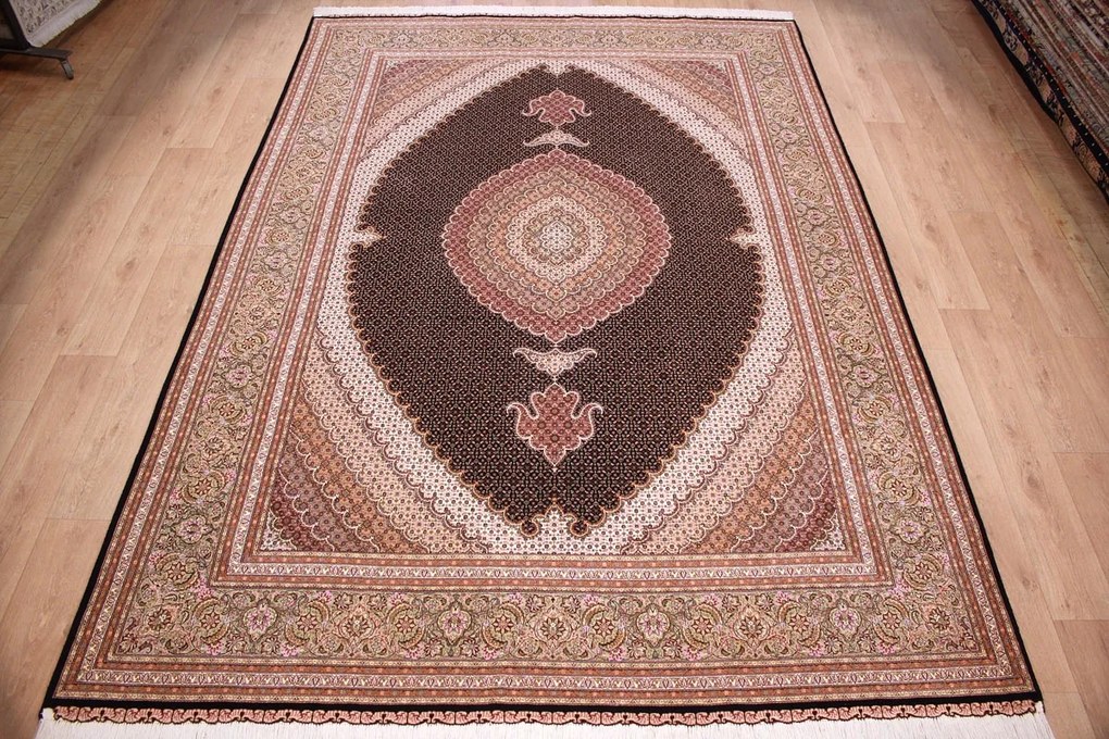 Tabriz Tappeto 250x360 (Iran) Annodato A Mano
