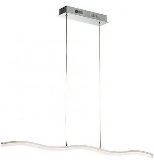 Redo 01-893 - Lampadario a sospensione su cavo PULSE LED/23,1W/230V cromo opaco