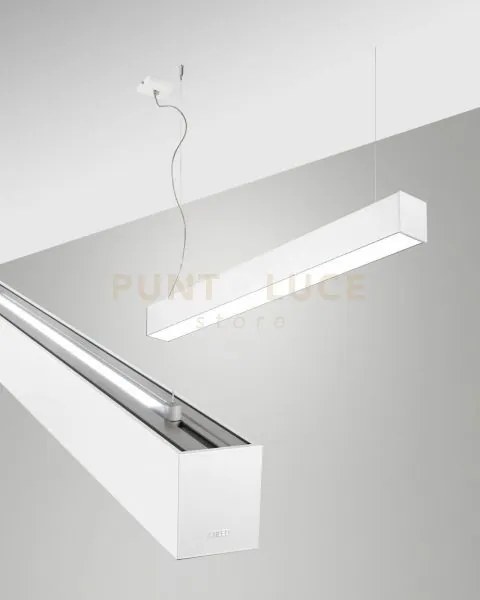 Turner sospensione a doppia emissione bianca 29w+15w 3000k 3470+129...