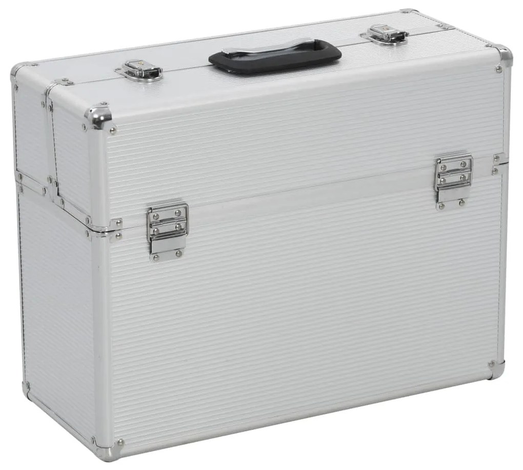 Valigetta Per Attrezzi 47x36x20 Cm Argento İn Alluminio /