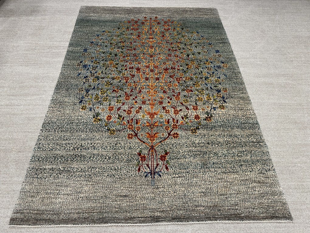 Loribaft Tappeto 250x170 Blu (Iran) Annodato A Mano