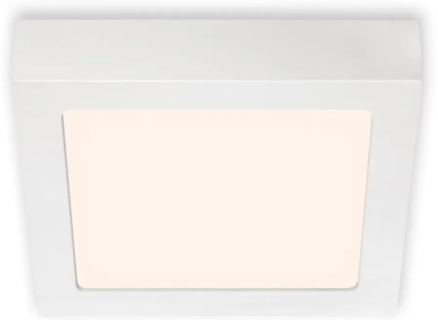 Briloner 7123-016 - Plafoniera a LED FIRE, 12W, 230V, 3000K, 17x17 cm, bianco