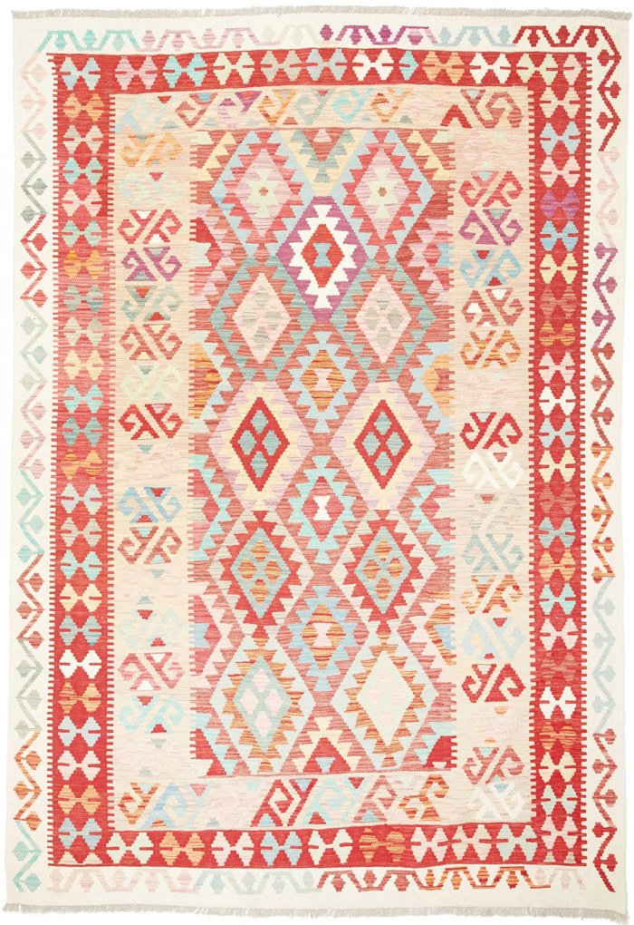 Kilim Tappeto 170x250 (Afghanistan) Tessuto A Mano