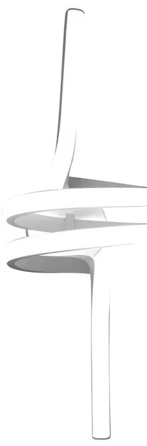 Applique LED moderno Adelaide bianco, bianco naturale