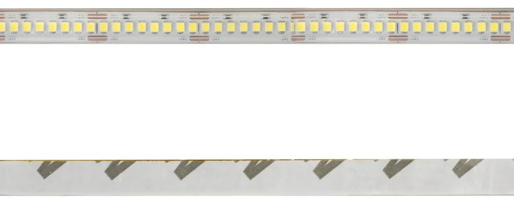 Striscia LED Professional 2835/224 - IP67 - 25W/m - 2.900lm/m- 5m - 24V Colore Bianco Caldo 2.700K