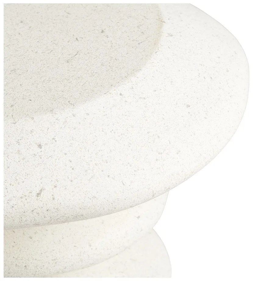 Tavolino rotondo in pietra ø 36 cm Blackburn – House Nordic