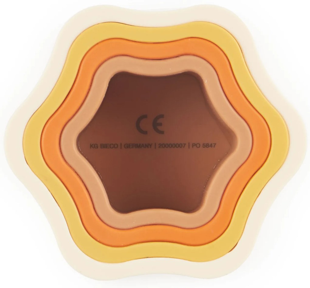 Bieco - Fiore in silicone impilabile - Chocolate Bliss