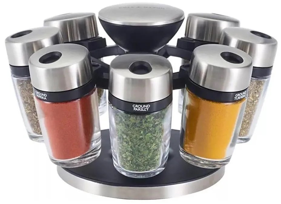 Cole&Mason - Portaspezie rotante MASTER 9 pz.