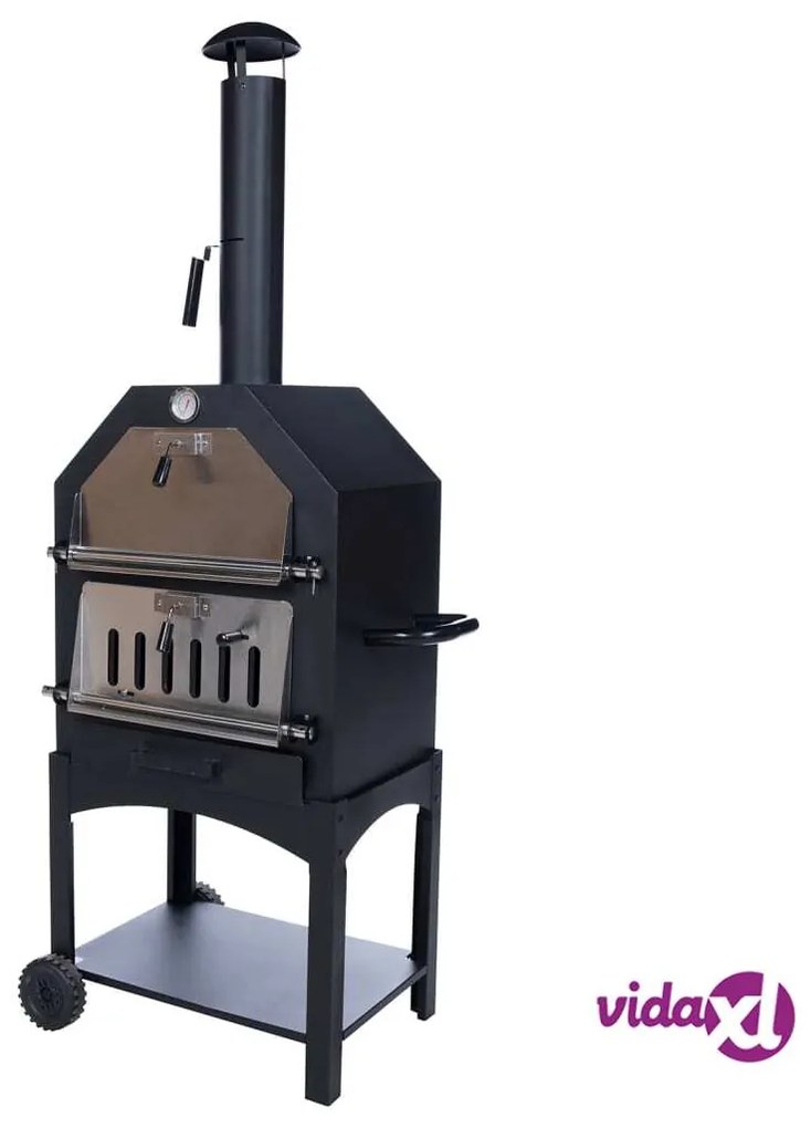 RedFire Forno per Pizza da Esterno Lorenzo Nero LOR17