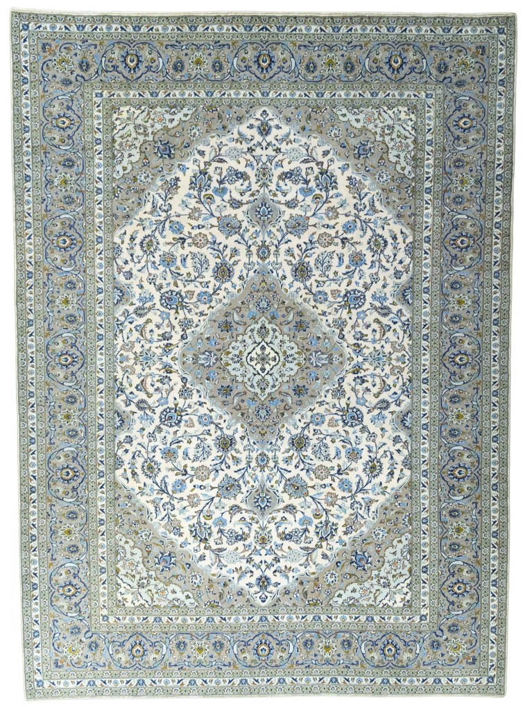 Kashan Tappeto persiano 250x340 Beige (Iran) Annodato A Mano