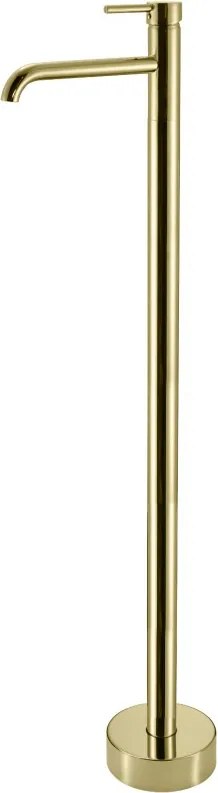 Mexen Rumba rubinetto lavabo a colonna, dorato - 73534-50