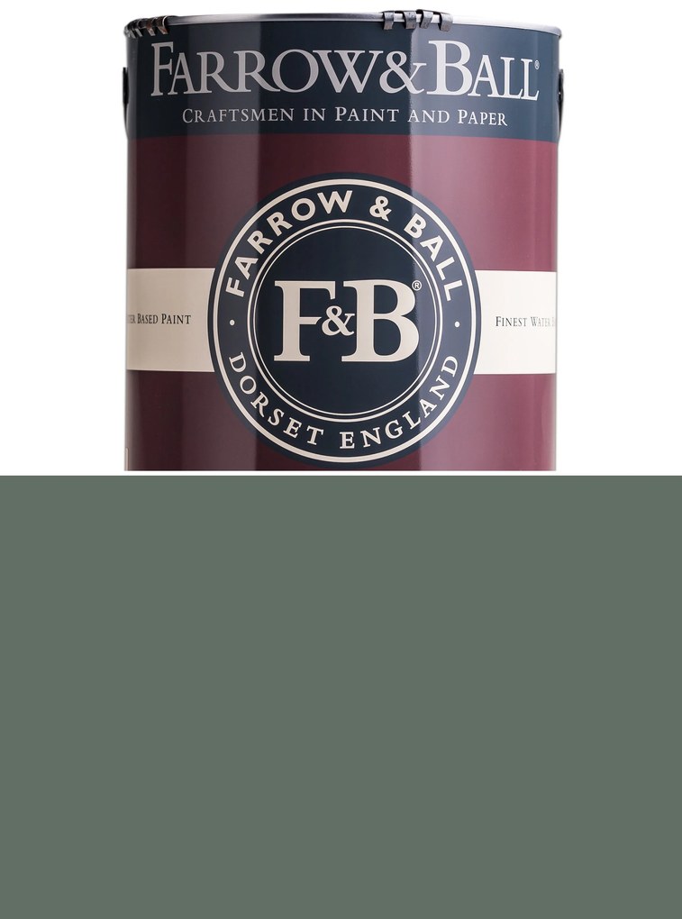 Farrow & Ball Modern Eggshell - 2,5l - Green Smoke 47