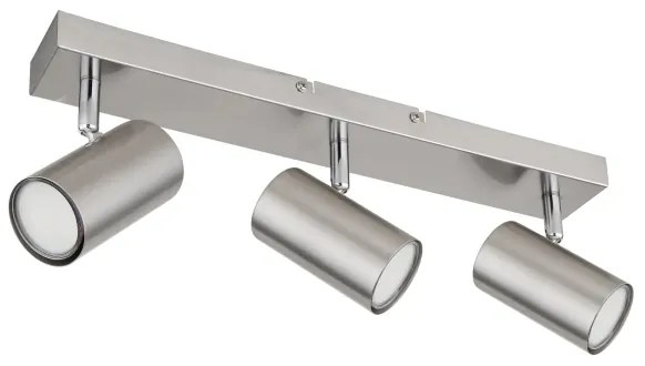 Globo 57911-3 - Faretto ROBBY 3xGU10/25W/230V cromo opaco