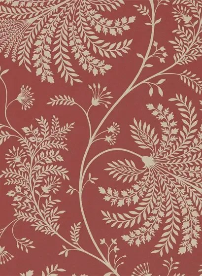 Tapete Mapperton von Sanderson - Russet/ Cream