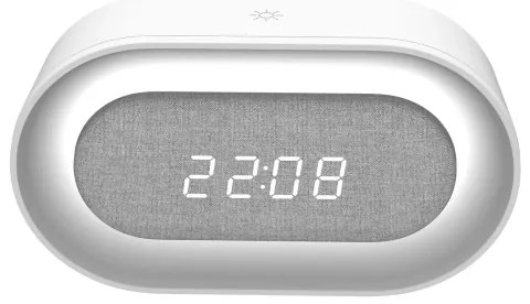 LED Piccola lampada notturna dimmerabile con sveglia KAJA LED/1,3W/5V 3000K