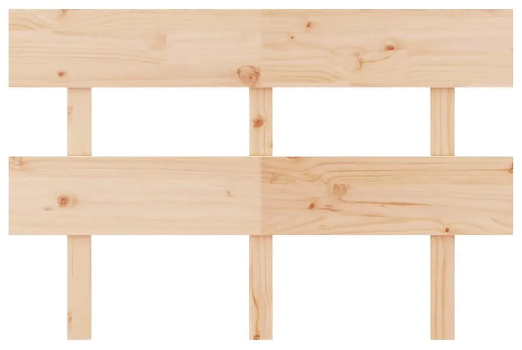Testiera per letto 184x3x81 cm in legno massello di pino