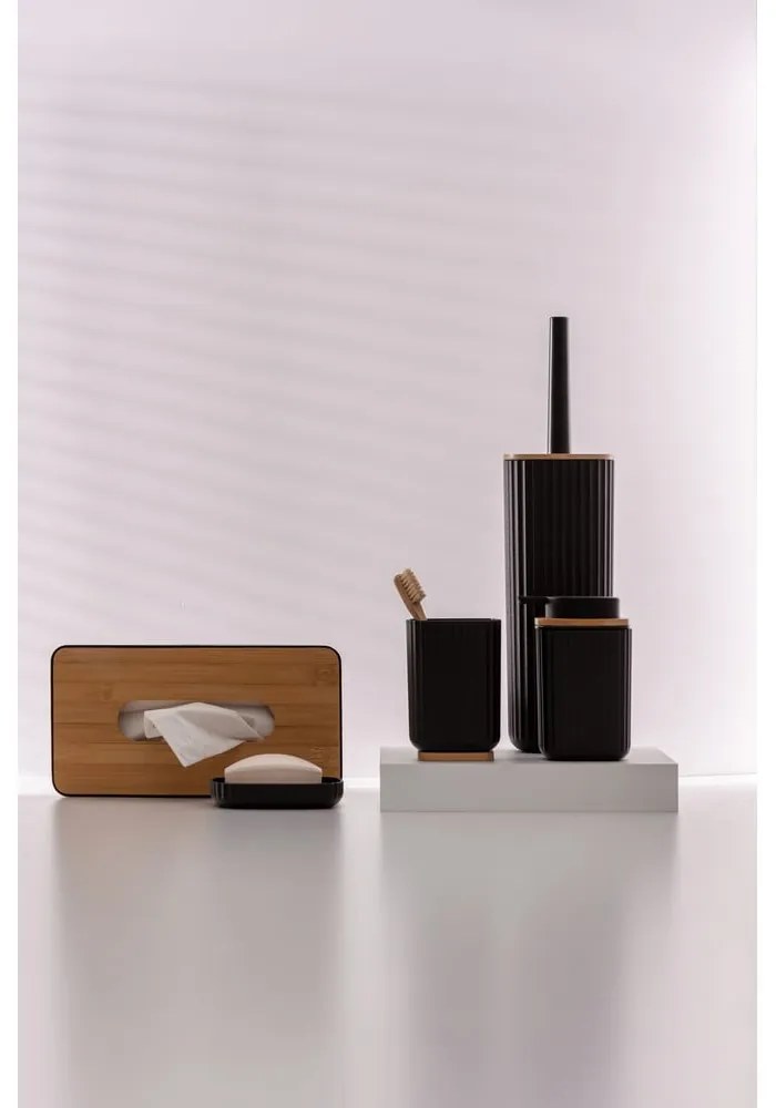 Scatola in plastica-bambù per fazzoletti Rotello - Wenko