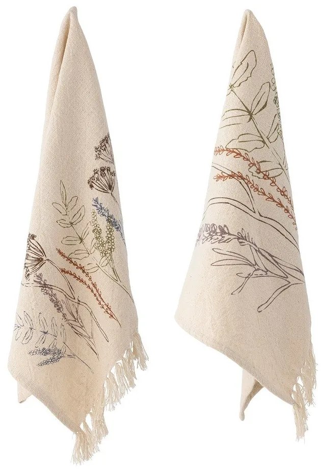 Set di 2 asciugamani in cotone 45x70 cm Bea - Bloomingville