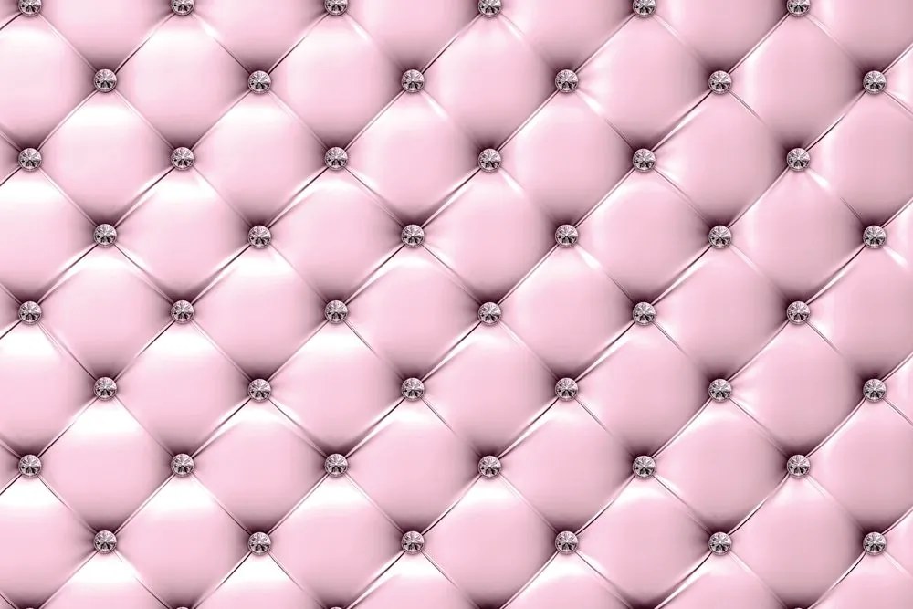 Carta da parati autoadesiva – Eleganza della pelle in rosa bonbon