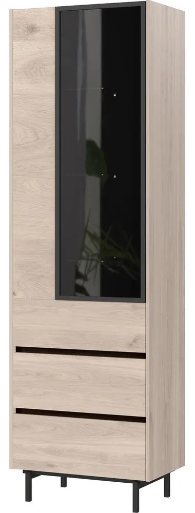 Vetrina in rovere 64x206 cm Cantoria - Germania