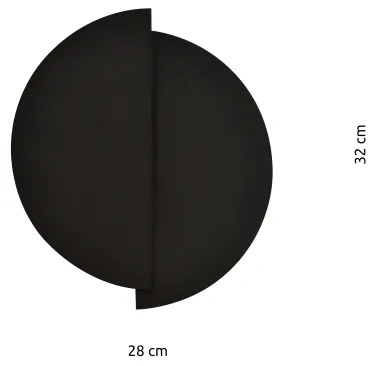 Applique FORM 1xG9/8W/230V nero