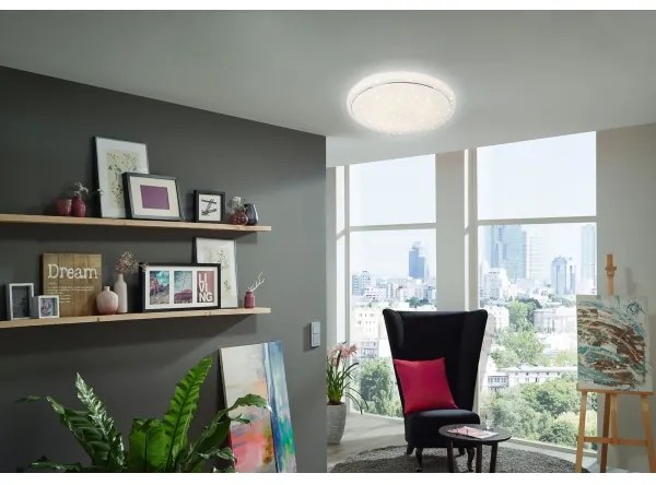 Brilo - Plafoniera LED dimmerabile STARRY SKY LED/18W/230V 3000-6500K + +TC