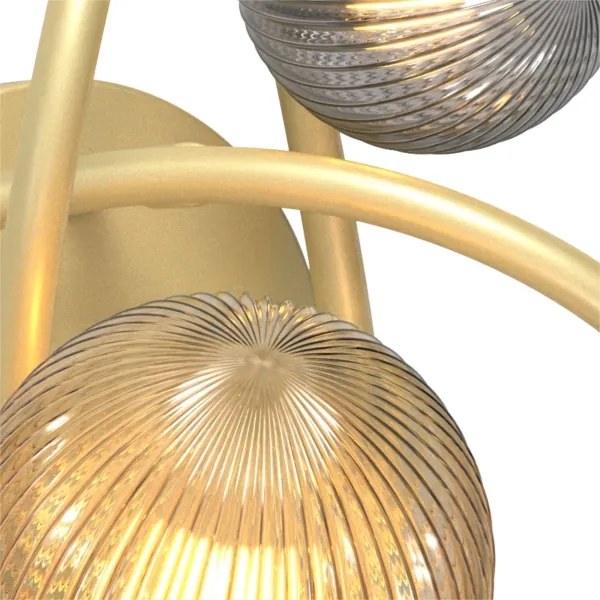 Zuma Line MB4922-2-EGBDN - Applique ARLON 2xG9/3,5W/230V oro