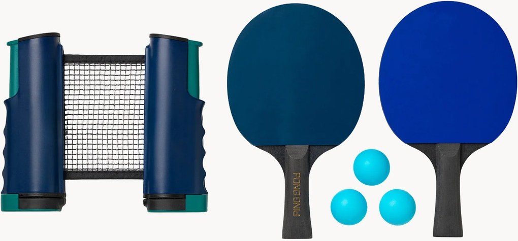 Set da tennis da tavolo Ping Pong, set da 6